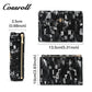 New Chinese product Leather waterproof purse Ladies printed textured frosted leather