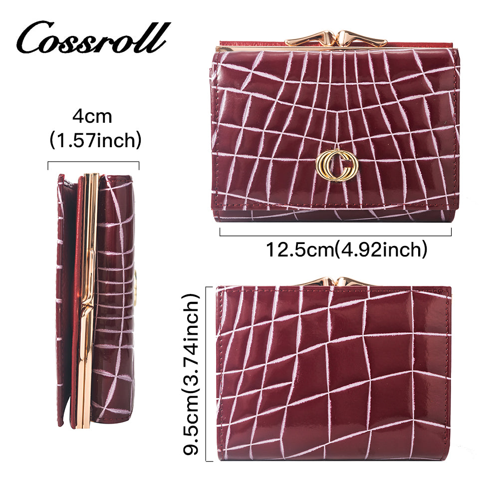 2023 Ladies Purse Zipper Leather Wallet Women Wallets for women Luxury Famous Brand Designer Wallets for Women