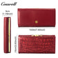 Innovative Design ladies purses multiple slots geniune leather wallet  Lychee leather