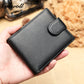 Head Cowhide Man Wallet Genuine Leather Money Clip Horizontal Short Banknote Coin  Soft Leather Plain