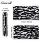 Genuine Leather Fashionable High-End Women's Wallet, Top Layer Soft Cowhide, Zebra Pattern, Large Capacity with Multiple Card Slots