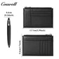 Amazon Ultra-thin Multi-card Slot Top Grain Cowhide Leather Women's Universal Multi-card Slot Wallet