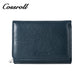 New Material Metal Pattern Short Wallet Genuine Leather