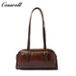 Genuine Leather Women's Bag Retro Bowling Niche Premium Sense Fashion Hundred Simple Armpit Bag Export Biker Mini Bag