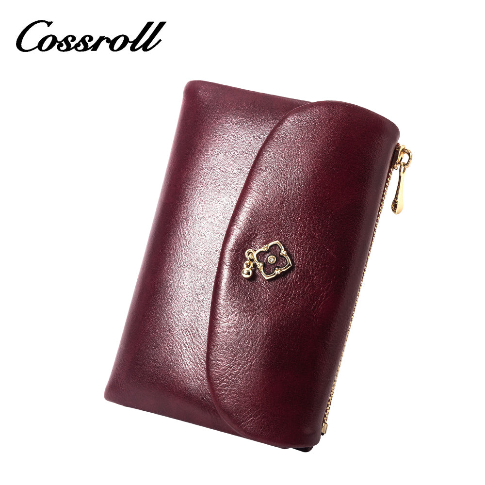 2023 Ladies Purse Zipper Leather Wallet Women Wallets for women Luxury Famous Brand Designer Wallets for Women