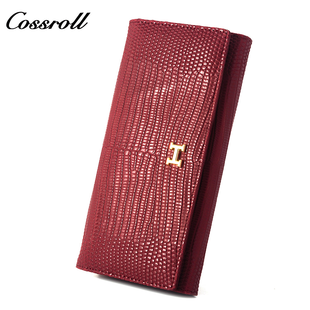 Hot Sale & High Quality Customized  for women geniune leather wallet