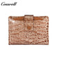 2024 new fashion crocodile purse women's large capacity buckle small purse purse card bag