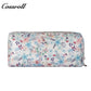 Long women's wallet forest pattern casual simple printed coin purse
