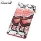 Manufacturers custom foreign trade new wallet female leather short snake wallet cowhide high-end wallet card bag certificate bag