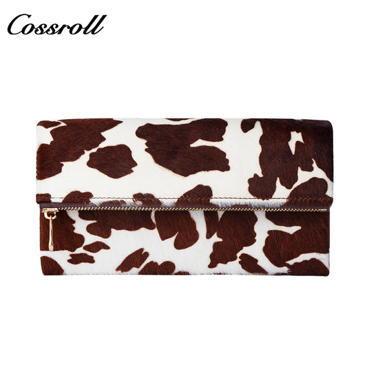 New Women's Long Wallet, Large Capacity, Fashionable and Versatile Zipper Coin Purse