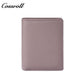 Genuine leather wallet for women short style zipper closure large capacity multiple card slots anti-theft