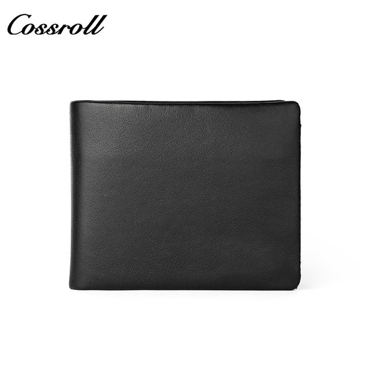 Men's Leather Wallet Casual Business Multi Card Position Vintage Cowhide Coin Purse