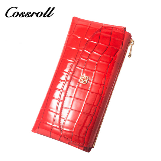 Wholesale New Trends red leather wallets for women  With Wholesale of new materials