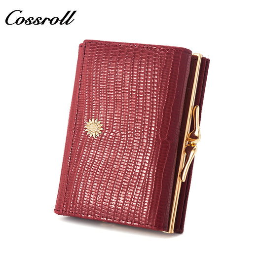 Professional Manufacturer large leather purse manufacturers custom  geniune leather wallet