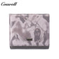 China Factory Promotion new women's leather wallet mini multi-slot cowhide coin wallet cross-border pattern ultra-thin wallet