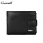 Short Men's Wallet Business Multi Card Leather Money Clip