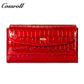 Most Selling Products  manufactory for women embossed stone pattern geniune leather wallet