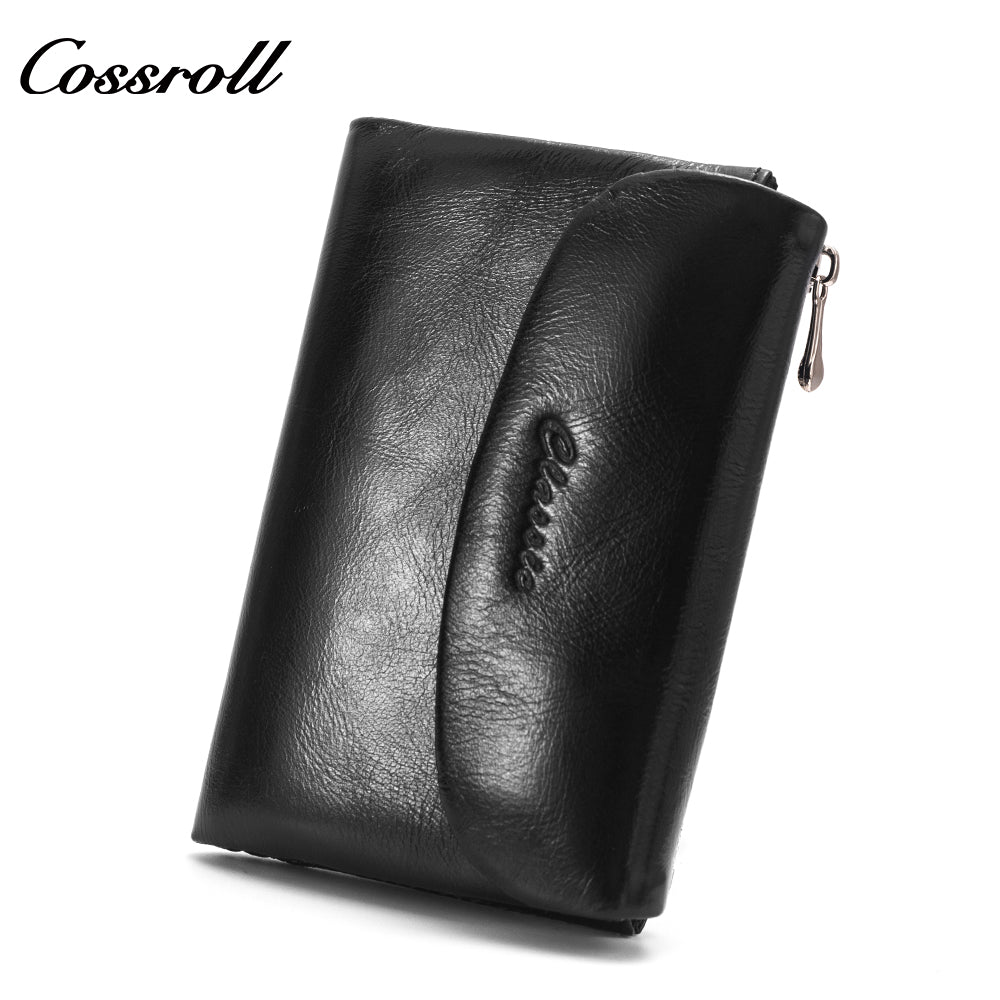 2023 New Arrival  wallets for women fashionable oil wax leather