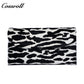 Genuine Leather Fashionable High-End Women's Wallet, Top Layer Soft Cowhide, Zebra Pattern, Large Capacity with Multiple Card Slots