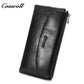 Wholesale Low Moq small genuine leather wallet women ladi oil wax leather