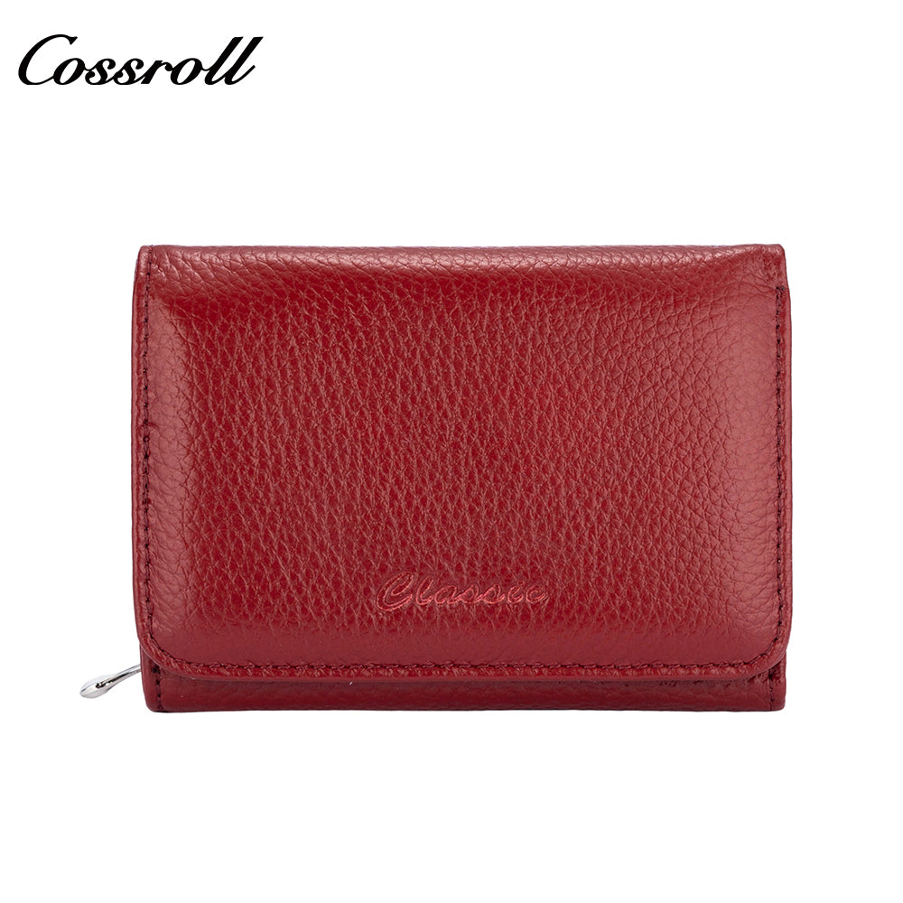 High-quality cowhide wallet the perfect companion for women's elegance