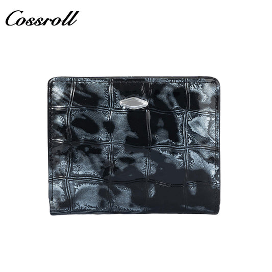 Trendy and Durable Genuine Leather Women's Wallets Women's Short classic