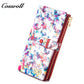 Most Popular best brand leather long  wallet female printing Genuine Leather