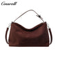 Premium sense of retro frosted deerskin velvet bag new niche underarm bag hundred trend fashion crossbody bag