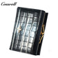 Customized Manufacturer  leather luxury  women small wallet crocodile texture Genuine Leather