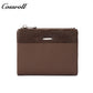 Women's Genuine Leather Short Bi-Fold Wallet Card Holder Coin Purse