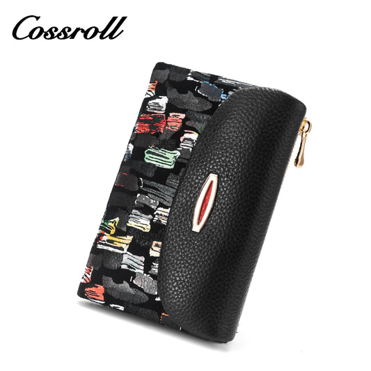 2023 Best New Products dark blue long leather wallet women With Top Selling