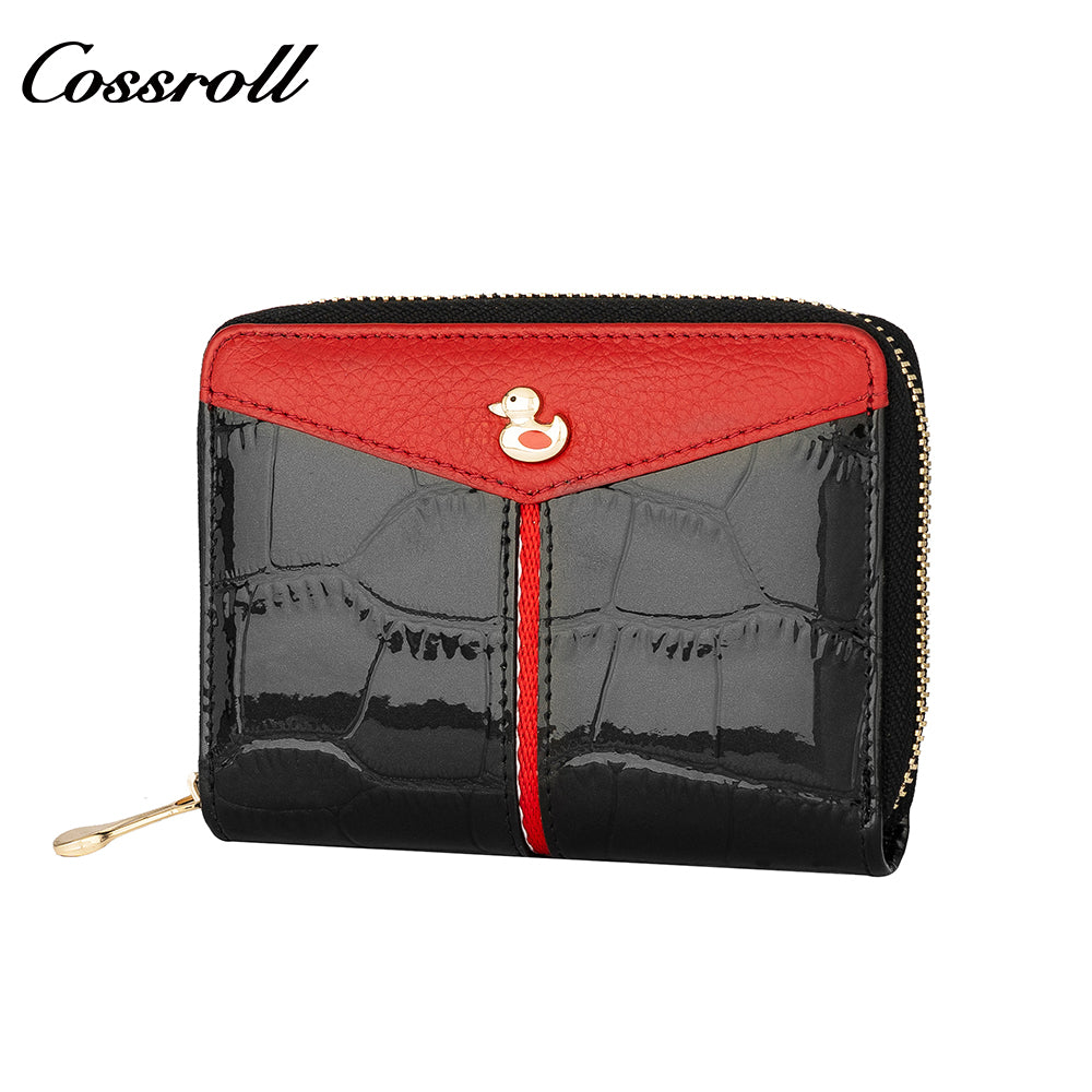 Customized Design ladies designer women wallet geniune leather wallet