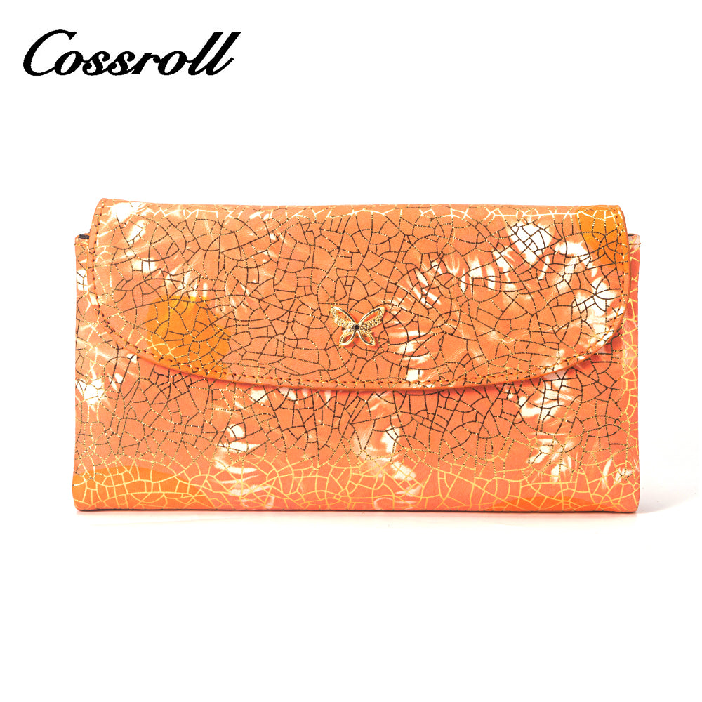 Wholesale Of New Products orange patent leather wallet women's With Reasonable Price