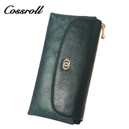 New Design Wholesale black leather women's wallet With lower Price