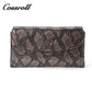 High Quality Wholesale brown leather zip around wallet women's With Lowest Price