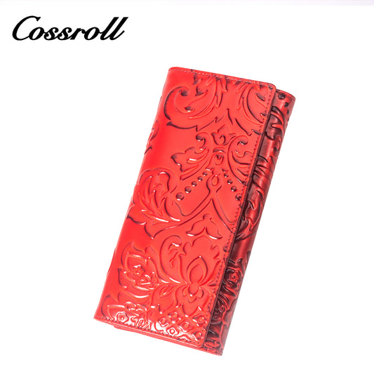 Wholesale New Trends red leather wallets for women  With Wholesale of new materials