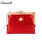 Best Selling  leather luxury  women small wallet Genuine Leather