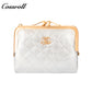 The new 2024 Vintage Coin Purse Women's short purse clasp Hold Coin Bag