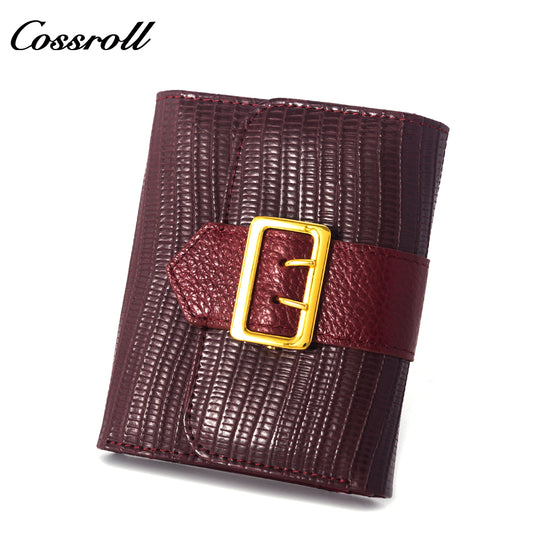 Customized Design ladies designer women coin wallet geniune leather wallet