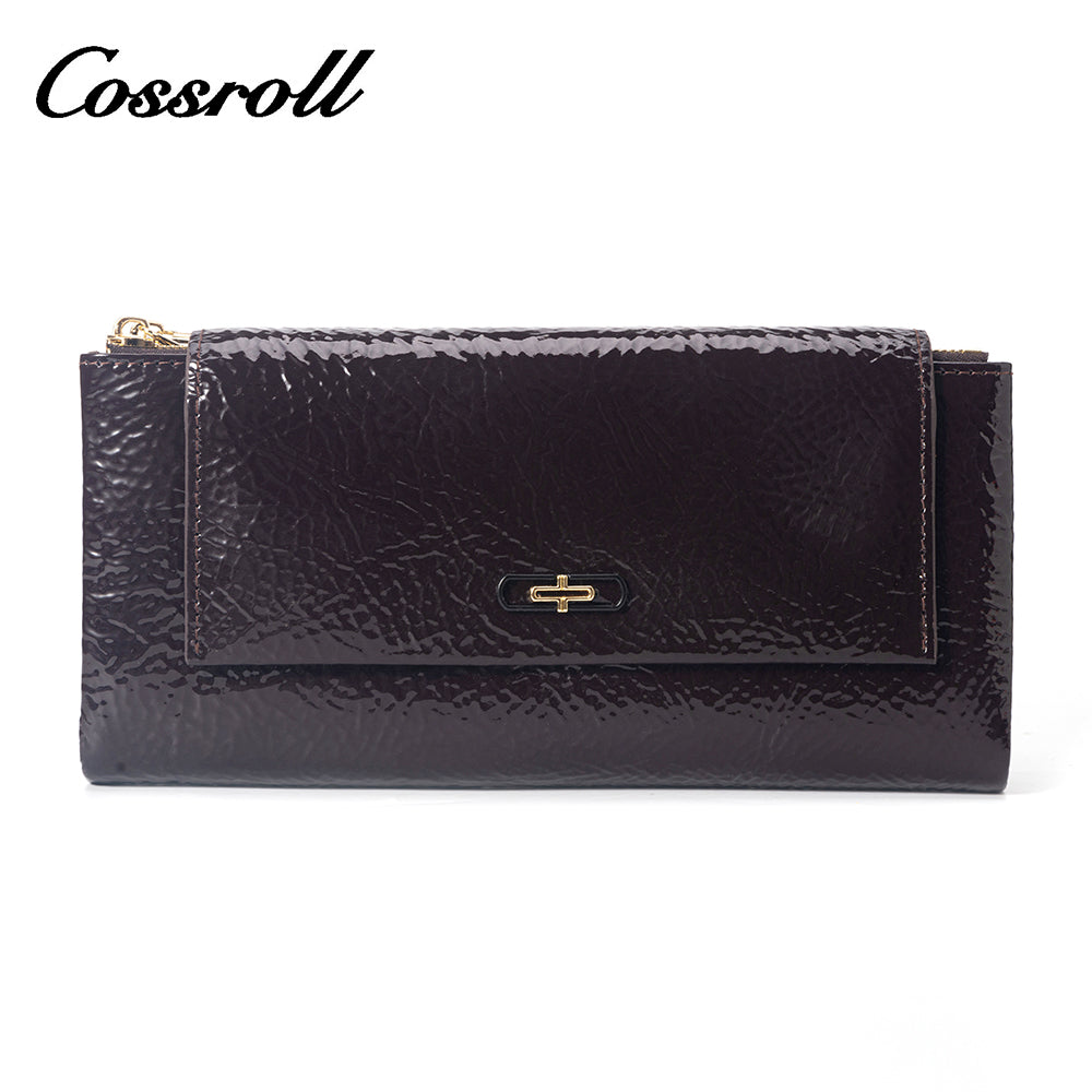 New Material black genuine leather wallets for women With Wholesale Price