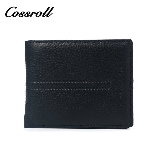 Black Short Women's Leather Wallet