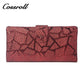 Leather first: high-quality women's leather wallet, exquisite presentation of your style