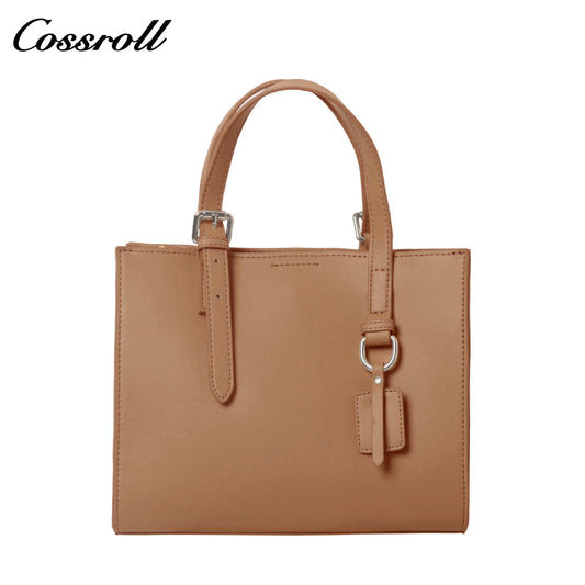 Leather women's bag 2024 new handbag large capacity advanced sense of fashion single shoulder crossbody Tote bag