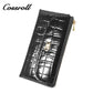 New Innovations black leather wonder woman wallet With Adequate Stock