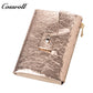 Women's long classic explosive spot multi-color bright leather material first layer cowhide