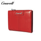 Red Short Women's Leather Wallet