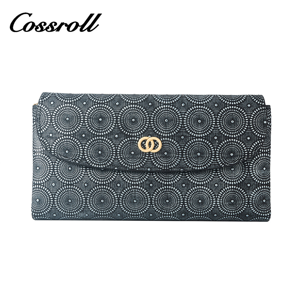 A wide range of styles to choose from: a collection of women's leather wallets to suit different tastes