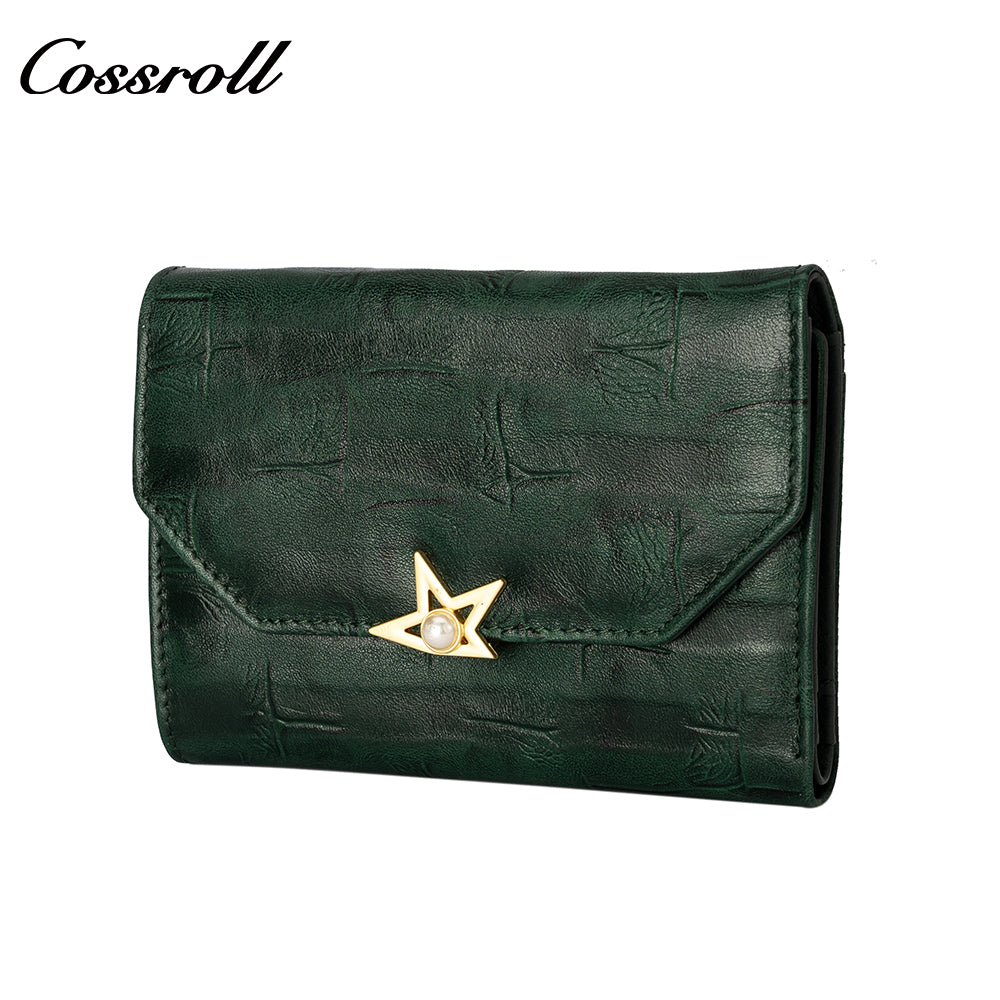 Customized High-End Leather Women's Wallets European market