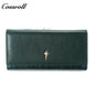 Wholesale High Quality  ladies purse  geniune leather wallet  Lychee leather