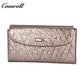 Best Selling  leather luxury  women small wallet Genuine Leather